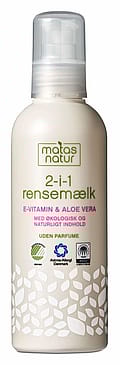 Matas Natur Aloe Vera & E-vitamin 2-i-1 Rensemælk 200 ml